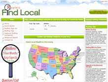 Tablet Screenshot of findlocal-roofers.com